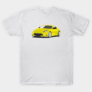 Yellow Nissan 370z T-Shirt